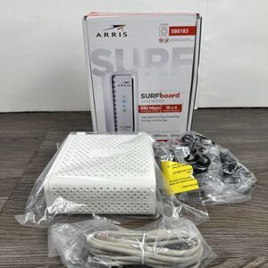 ARRIS SURFboard SB6183 Cable‎ Modem 16x4 Channels DOCSIS 3.0 - white S6